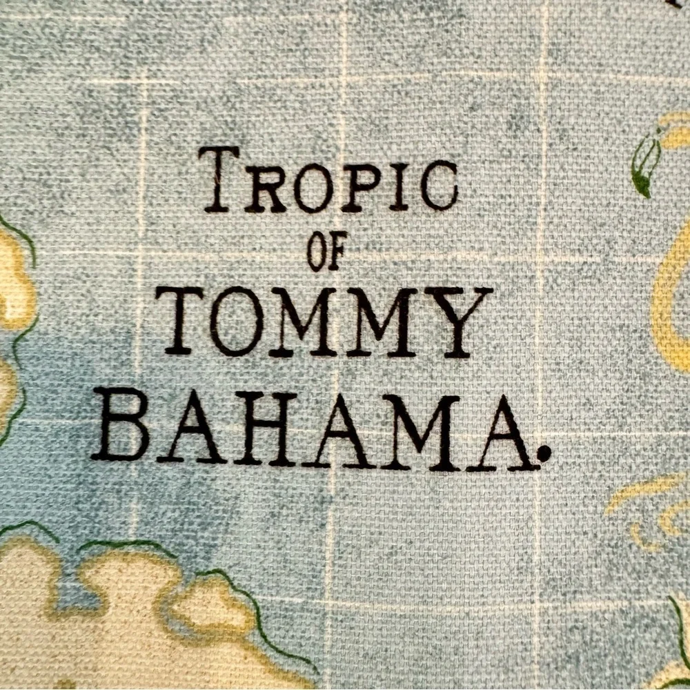 Set of 4 Tommy Bahama Mismatched Placemats Tropical Nautical Caribbean Beach